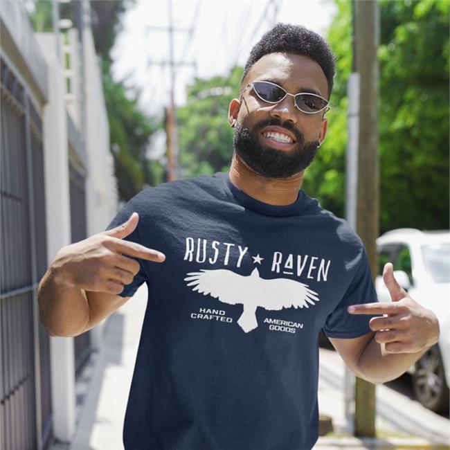 Rusty Raven Tee Hand Crafted American Goods