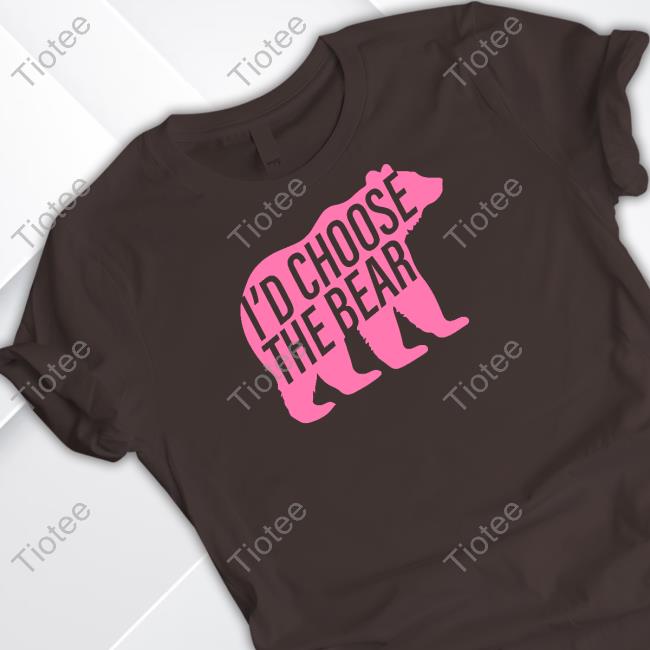 Official Confettirebels I'd Choose The Bear T-Shirt Confettirebels I'd Choose The Bear Shirts