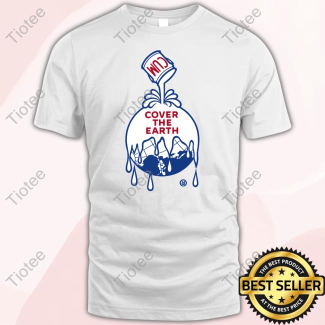 Official Cum Cover The Earth Tee Shirt