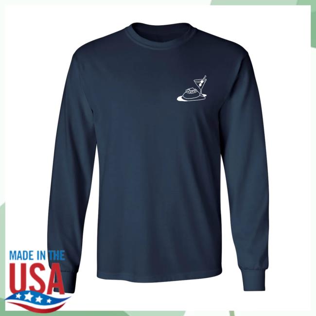 Alison Roman Merch Nothing Fancy Navy Shirt
