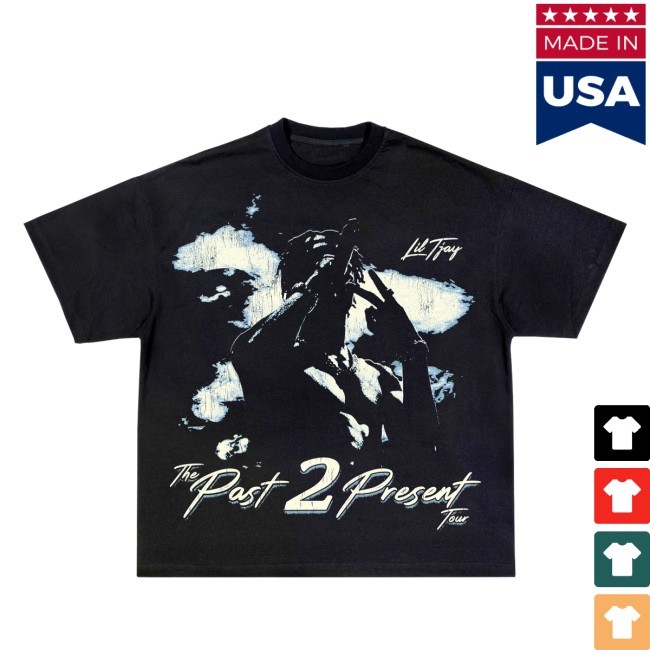 Past 2 Present- Black Shirt Lil Tjay Merch