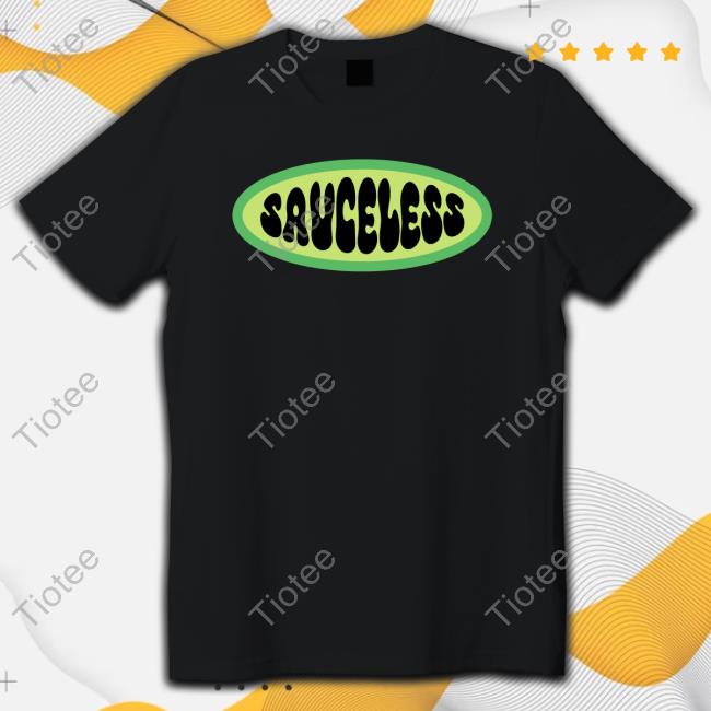 Dimzinc Merch Sauceless Black T Shirts Amelia Dimoldenberg