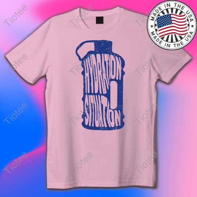 Marcellus Wiley Merch Hydration Situation Tee Shirt Marcelluswileyshop