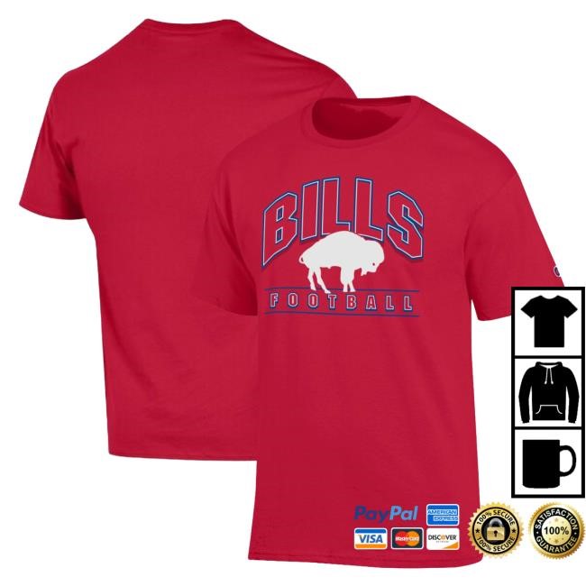 Streetwear Buffalo Bills Champion Fanatics Jersey Tee