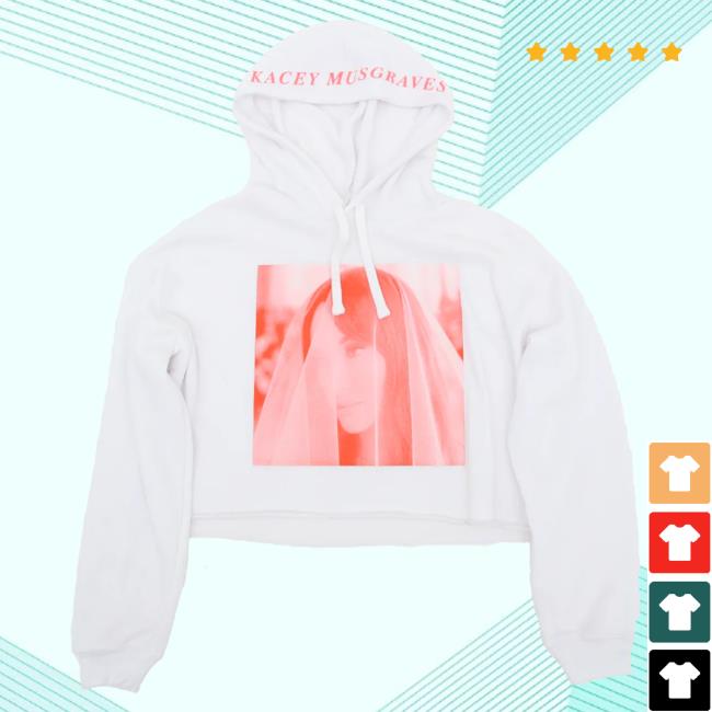 Official Kacey Musgraves Merch Store KaceyMusgraves Veil Cropped Popover Sweatshirt Kacey Musgraves Apparel Clothing Shop