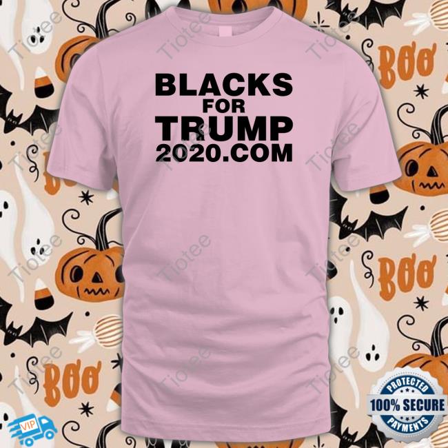 Black For Trump 2020.Com Tee Shirt
