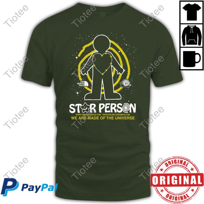 The North Face X Online Ceramics Star Person Shirt