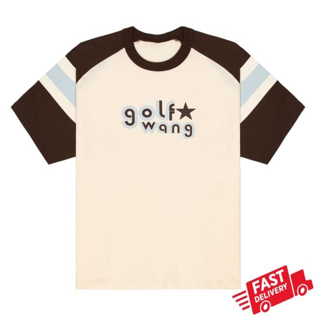 Official Tyler The Creator Merch Star Raglan Tees By Golf Wang