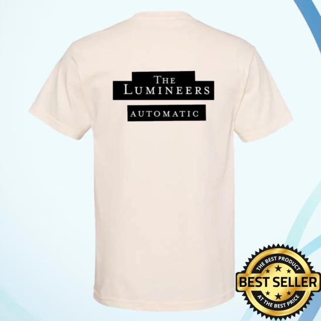 Automatic Album Cover Tee The Lumineers Merch