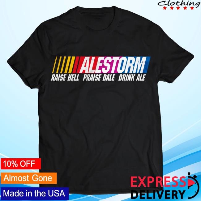 Official Alestorm Merch Store 'Raise Hell' New Shirt Alestorm Clothing