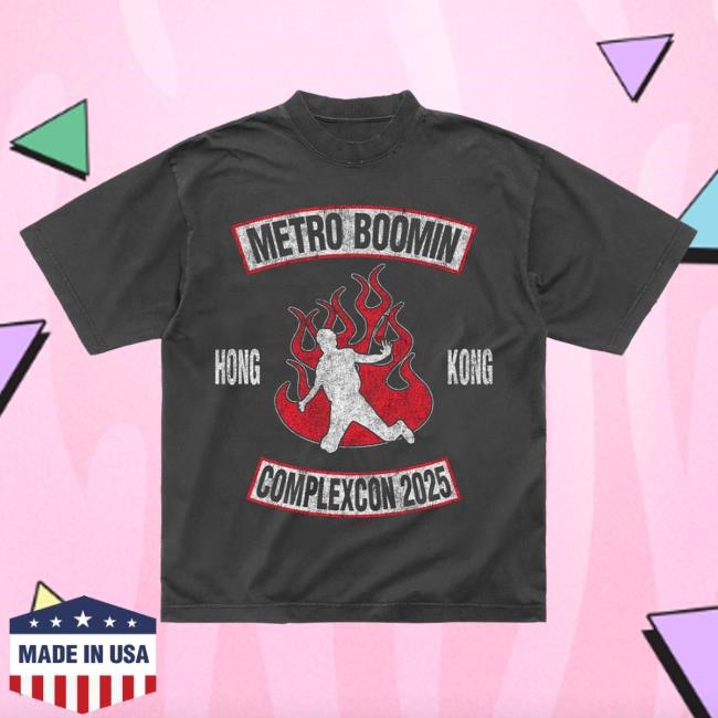 Complexcon Hk 2025 New Shirt – Metroboomin Shop