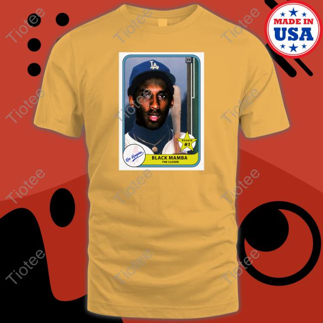 Kobe Bryant Rookie Card Shirt