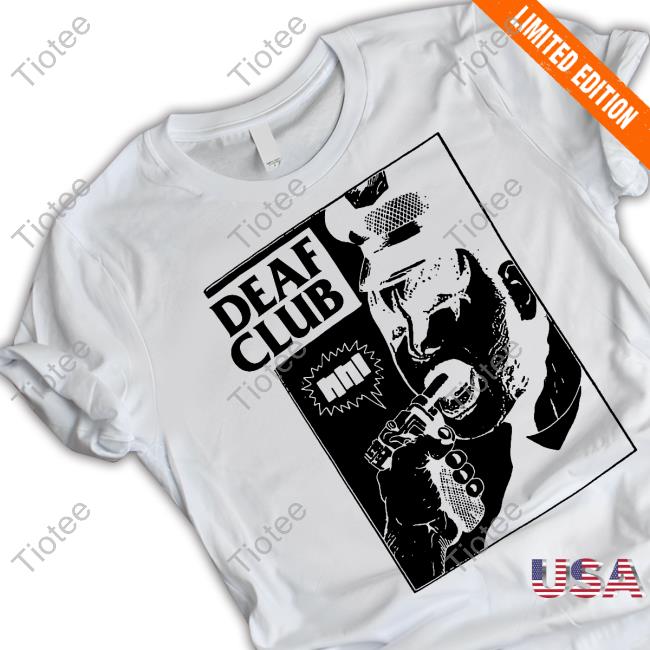 Three One G Deaf Club Gene Simmons Lawsuit White Tee