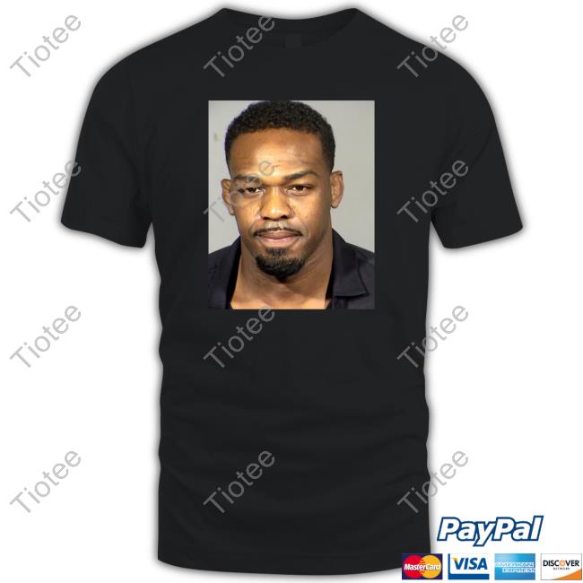 Official Jon Jones Mugshot T Shirts