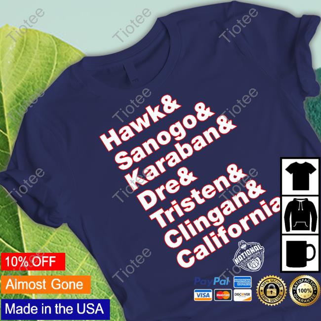 Hawk & Sanogo & Karaban & Dre & Tristen & Clingan & California Huskies Uconn Basketball Sweatshirt