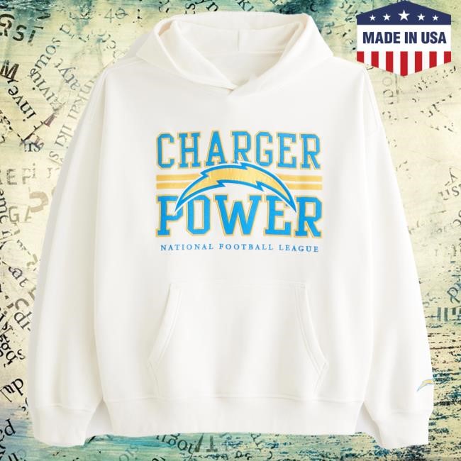 Official Abercrombie And Fitch Apparel Clothing Merch Los Angeles Chargers Graphic Hood NFL by Abercrombie Store Shop