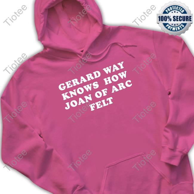Gerard Way Knows How Joan Of Arc Felt Long Sleeve T Shirt Kri Sin I Sin
