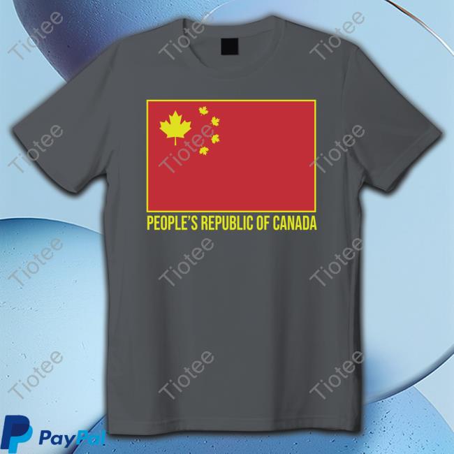 People's Republic Of Canada Chinese Flag Long Sleeve T Shirt