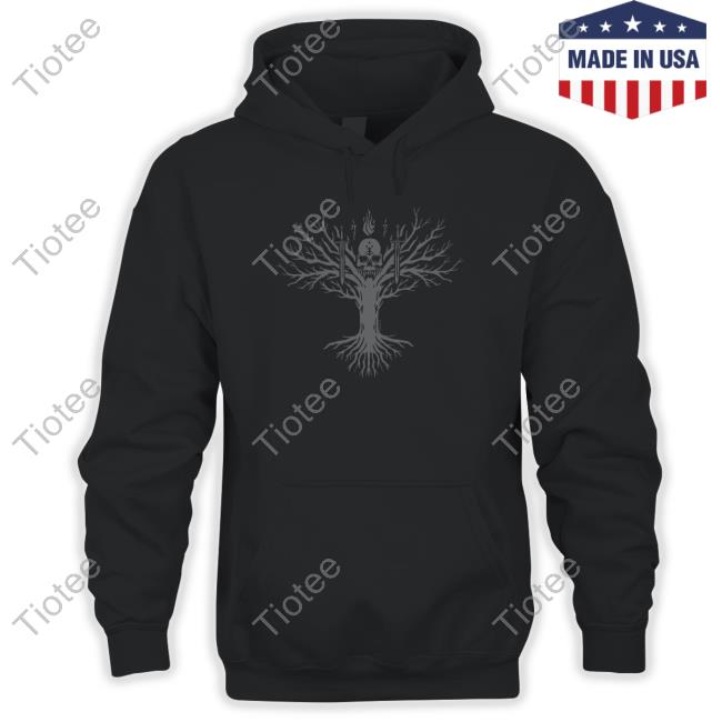 Official Diablo Iv Merch Diablo Iv Tree Of Life Black Tee