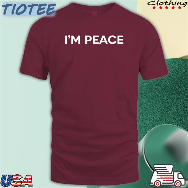 Gure I'm Peace Tee Shirts Gureko11 I'm Peace Shirt Gure