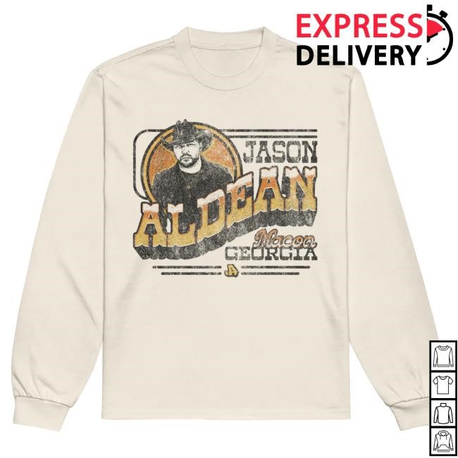 Official Jason Aldean Shop Meat Macon, Georgia Long Sleeve T-Shirts