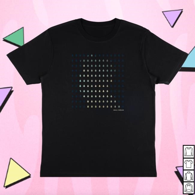 Official Niall Horan Merch Store Heartbreak Weather Anniversary Raindrop Tee