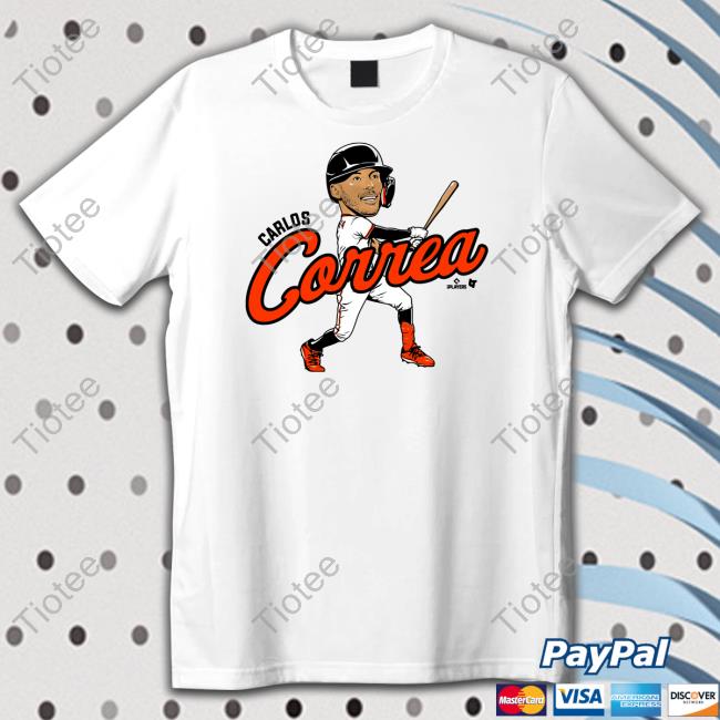 Carlos Correa Caricature Shirt Breakingt Store