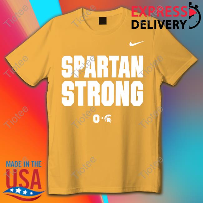 Spartans Illustrated Ohio State X Spartan Strong Shirt