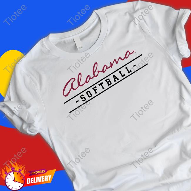 Alumni Hall Alabama Champion Bar Script Softball Shirt