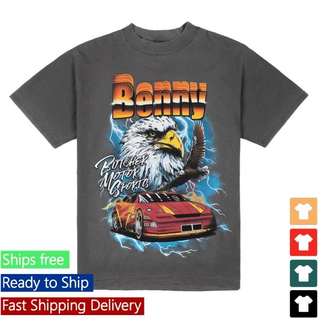 Butcher Motor Sports Tshirt - Benny the Butcher Merch Store Shop