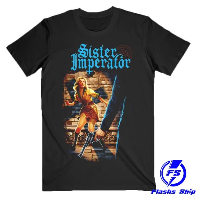 Official Ghost Band Merch Sister Imperator Foil Print #4 Tshirt Ghost Rock Band
