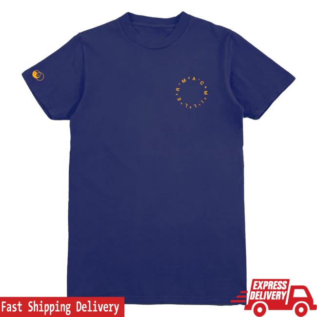 Official Mac Miller Merch Circles Navy Tee