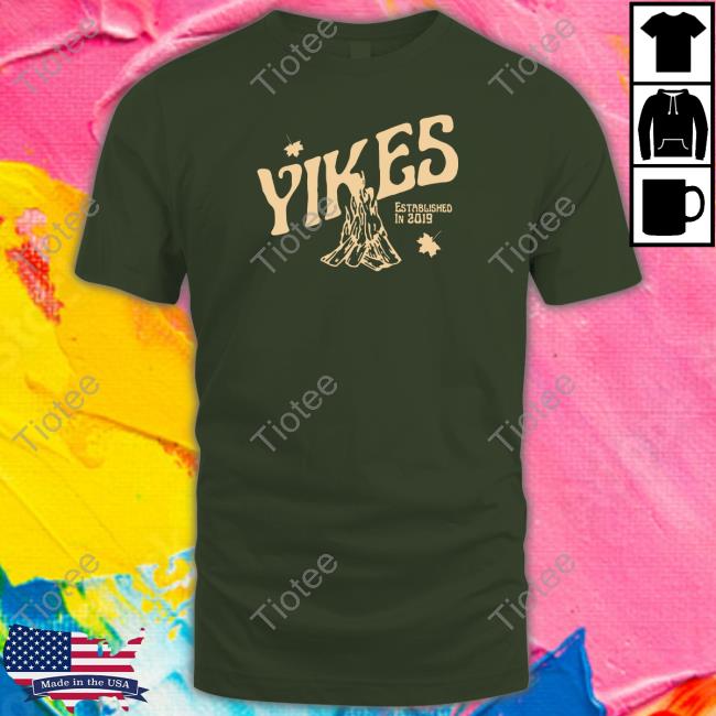 Eddy Burback Merch Campfire Yikes Established In 2019 Sweatshirt Yikesshop