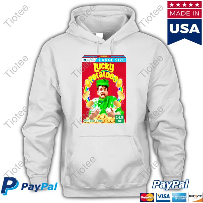 Large Size Lucky Potatoes Gluten Free Shirt