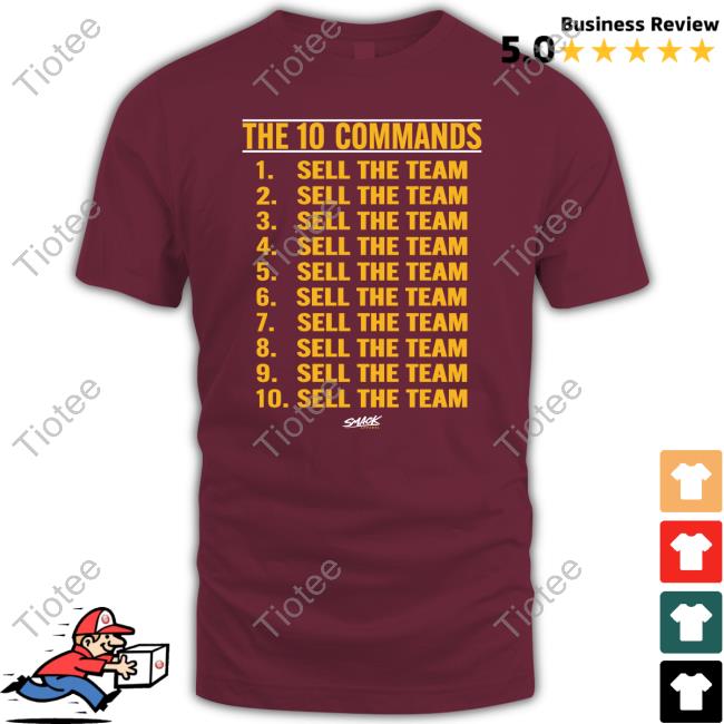 The 10 Commands Sell The Team Shirt Pete Hailey