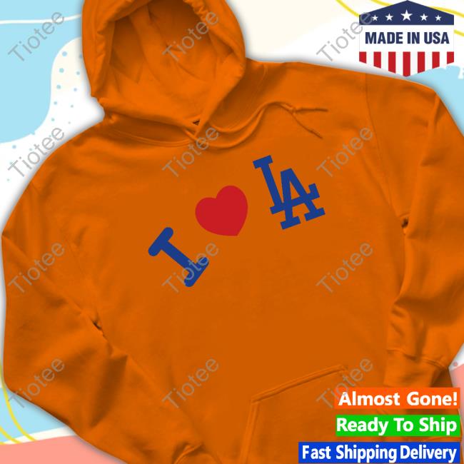 Los Angeles Dodgers × Madhappy Tee Shirt Official I Love LA Tee Shirt