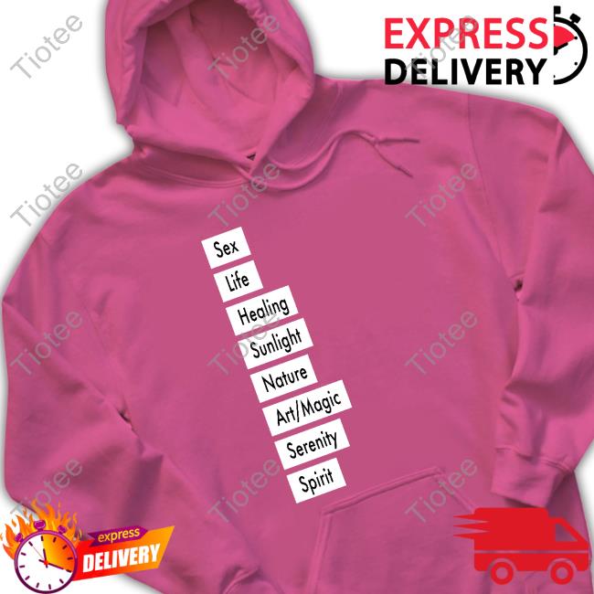 Sex Life Healing Sunlight Nature Art Magic Serenity Spirit Long Sleeve Tee Bisexual Armys