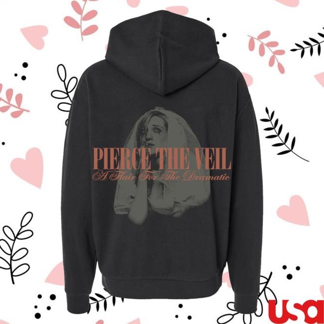 Official Ptv Merch Store Pierce The Veil A Flair for the Dramatic Crying Bride Hoodies