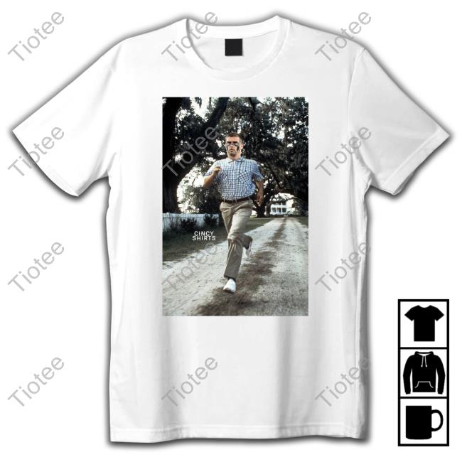 Joe Burrow Go, Run Faster Tee Shirt