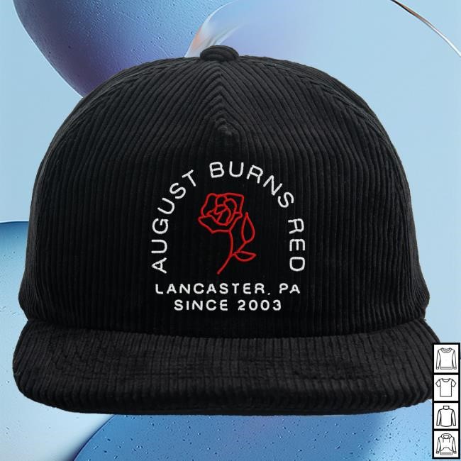 Official August Burns Red Rose Corduroy Cap