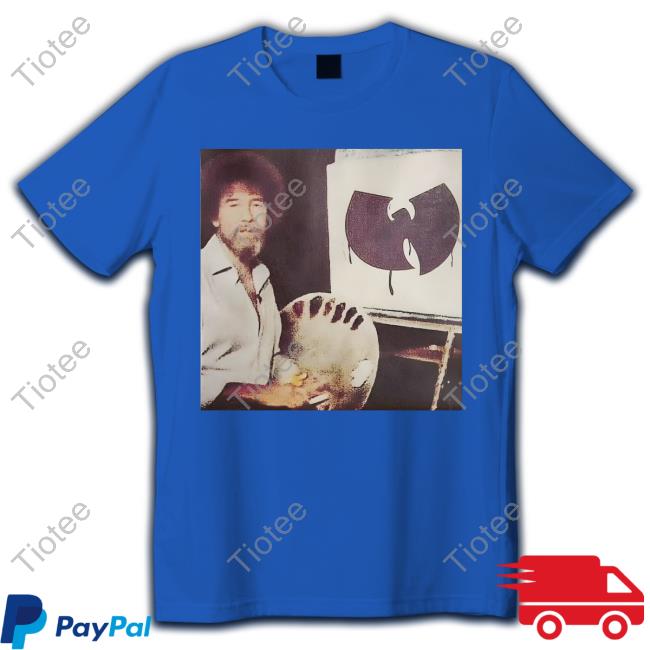 Wu Tang X Bob Ross Long Sleeve T Shirt