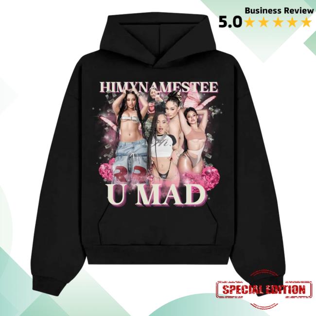 Official Himynamestee Merch U Mad Hooded Sweatshirt Shophimynamestee