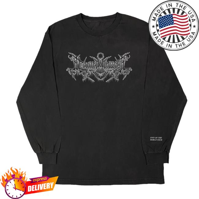 Official Daniel Howell - End Of The World Tour Long Sleeve T Shirt