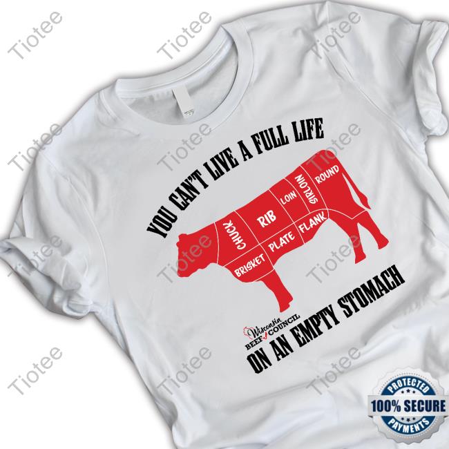 The Wisconsin Beef Council White Shirt New