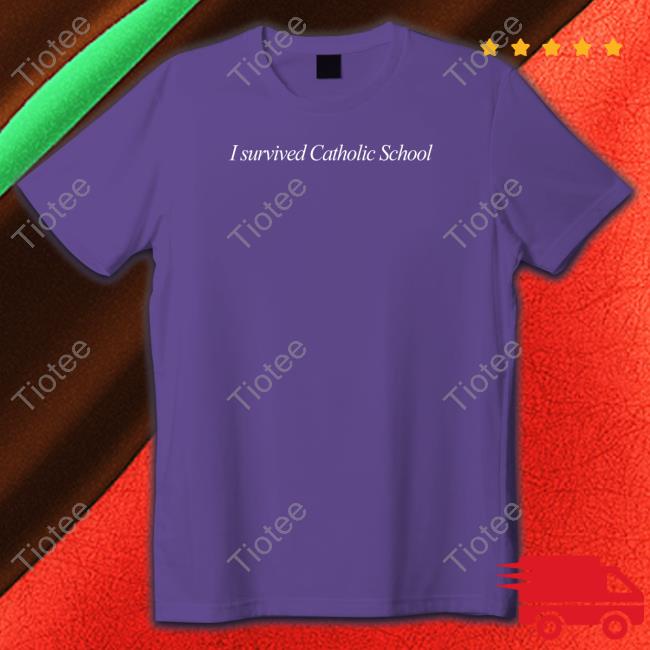 I Survived Catholic School Long Sleeve T Shirt