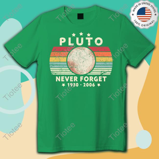 George Springer Wearing Pluto Never Forget 1930 2006 Sweatshirt