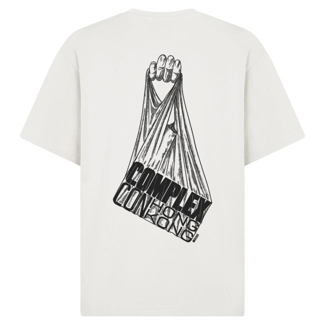 Official Complex Merch Store Shop Pas Une Marque Johnson Tsang x Pas Une Marque Shopping Bag Tee (White)