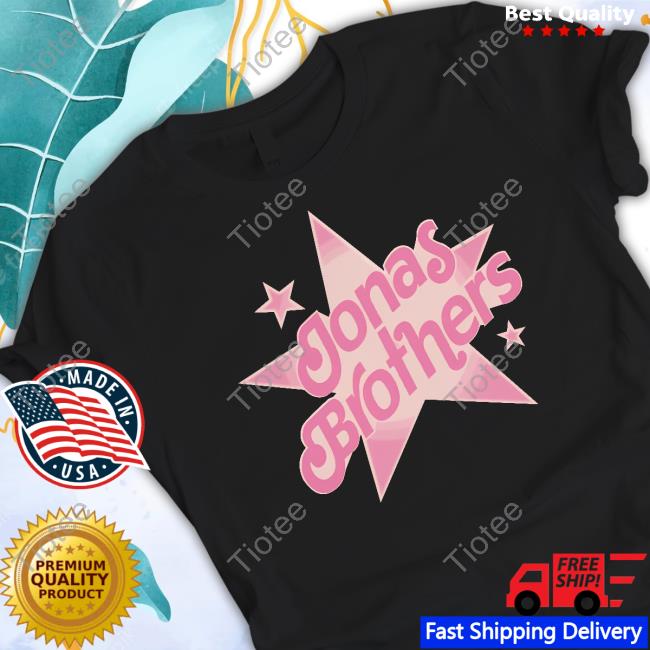 Jonas Brothers Merch Pink Stars Funny T Shirt