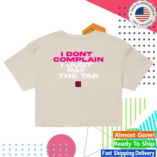 Natalie Nunn Pay The Tab Bone Crop Minimalist