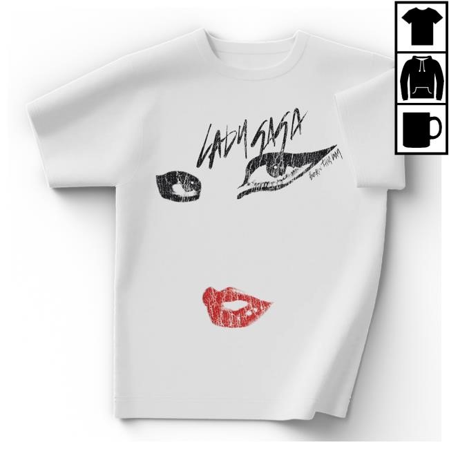 Born This Way Eyes Tee Lady Gaga Merch Shop